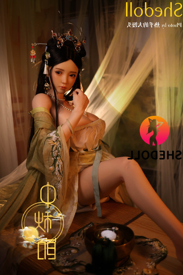 163cm/5ft4 H-cup Silicone Head Chinese Sex Doll - Qingning SHEDOLL