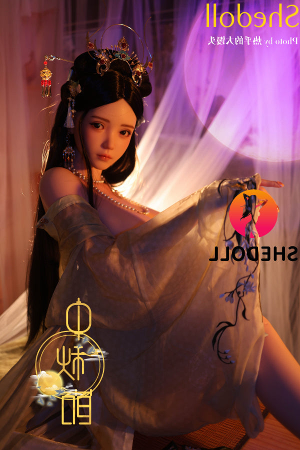 163cm/5ft4 H-cup Silicone Head Chinese Sex Doll - Qingning SHEDOLL