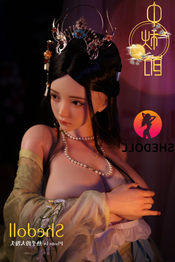 163cm/5ft4 H-cup Silicone Head Chinese Sex Doll - Qingning SHEDOLL