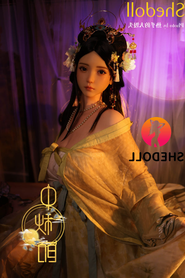163cm/5ft4 H-cup Silicone Head Chinese Sex Doll - Qingning SHEDOLL