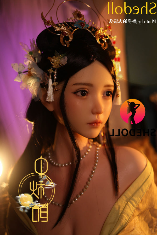 163cm/5ft4 H-cup Silicone Head Chinese Sex Doll - Qingning SHEDOLL