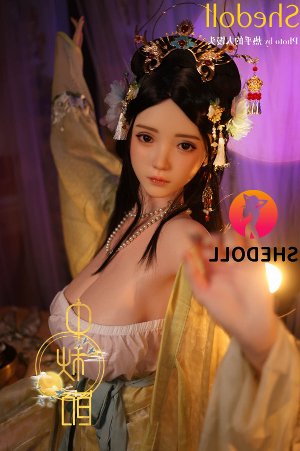 163cm/5ft4 H-cup Silicone Head Chinese Sex Doll - Qingning SHEDOLL