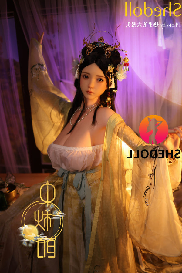 163cm/5ft4 H-cup Silicone Head Chinese Sex Doll - Qingning SHEDOLL