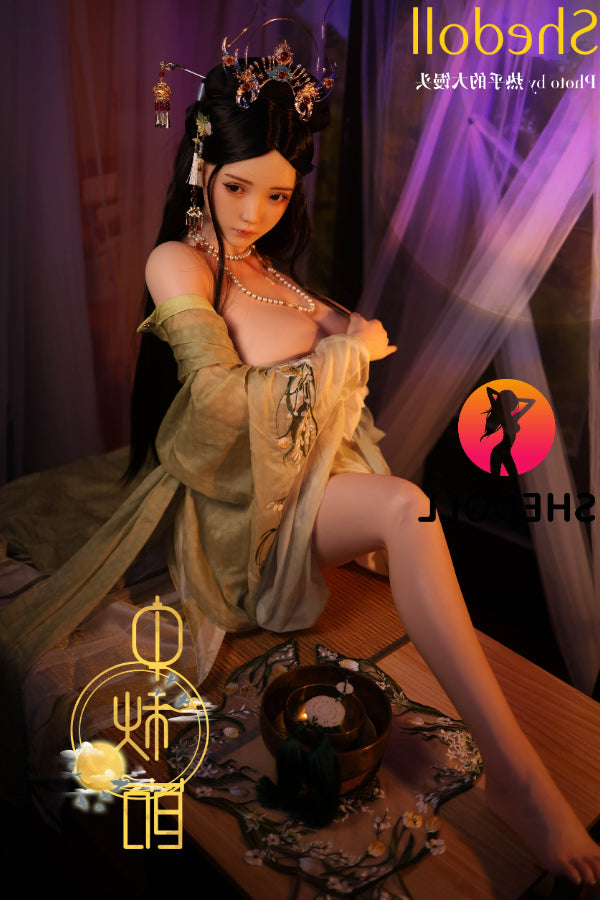 163cm/5ft4 H-cup Silicone Head Chinese Sex Doll - Qingning SHEDOLL