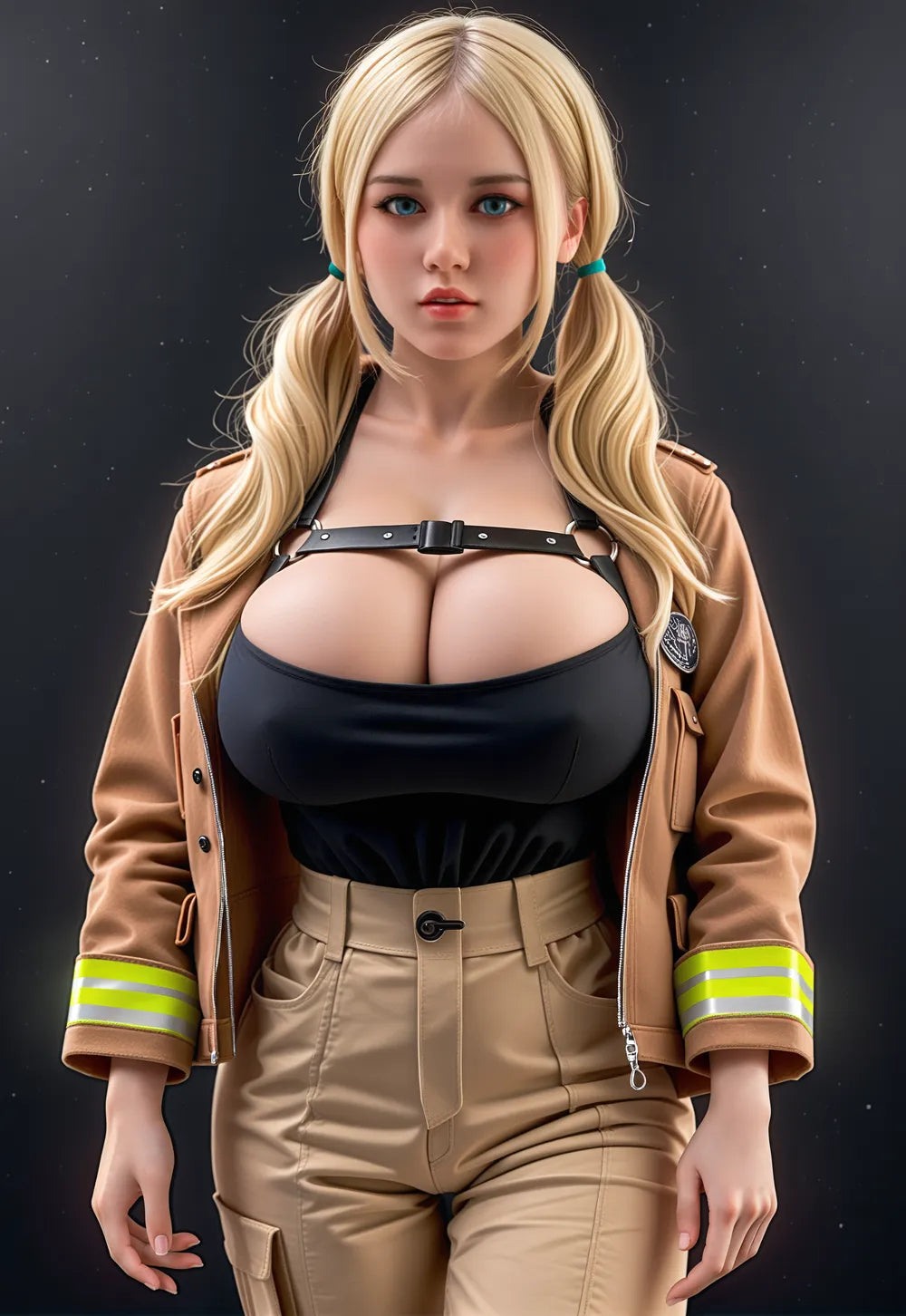 Aibei | 153cm/5ft Chubby Big Breasts Realistic Sex Doll - Fannie
