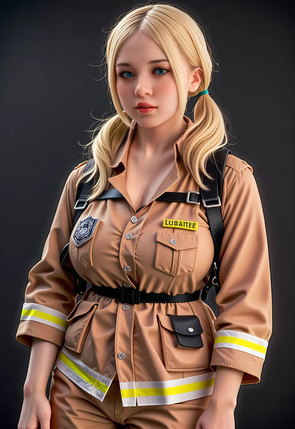 Aibei | 153cm/5ft Chubby Big Breasts Realistic Sex Doll - Fannie