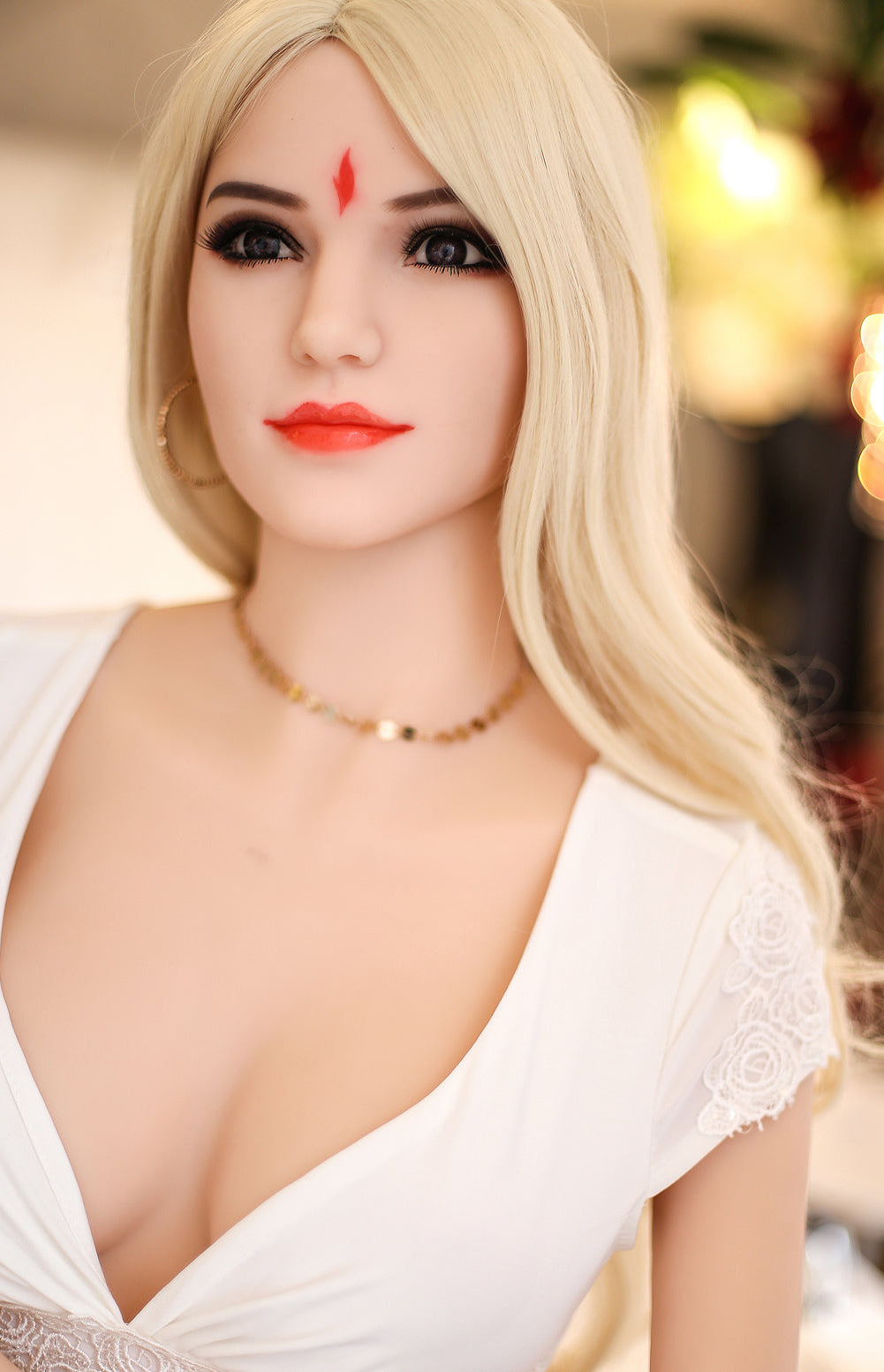 165cm/5ft5 E-cup Blonde TPE Sex Doll #93-1 SY