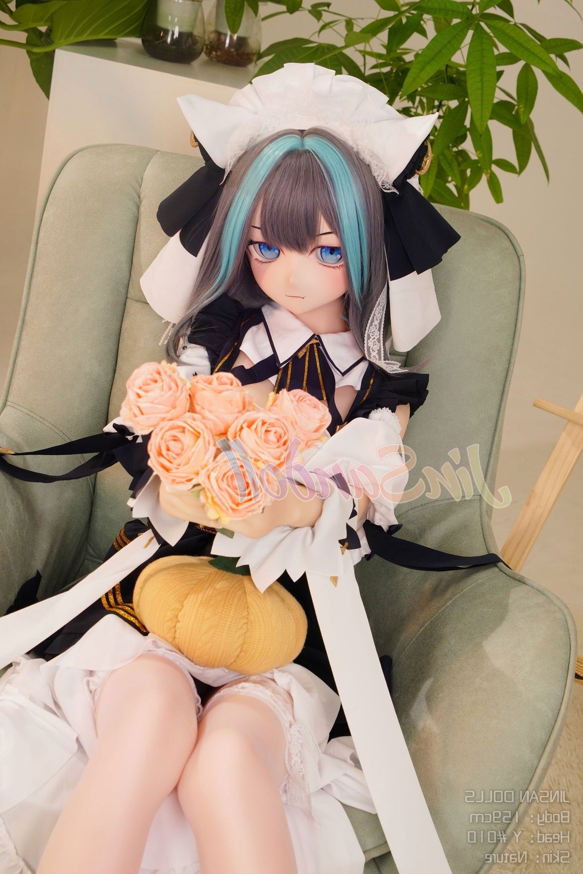 159cm/5ft2 B-cup Anime TPE Sex Doll with #Y010 Head WM