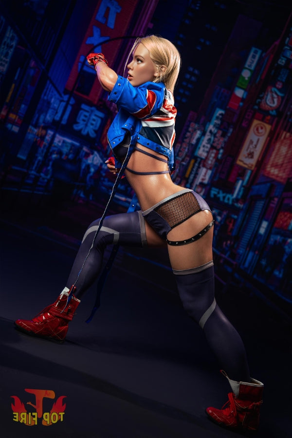 176cm/5ft9 D-Cup Blonde Full Silicone Sex Doll - T43-810-Phoenix Top Fire