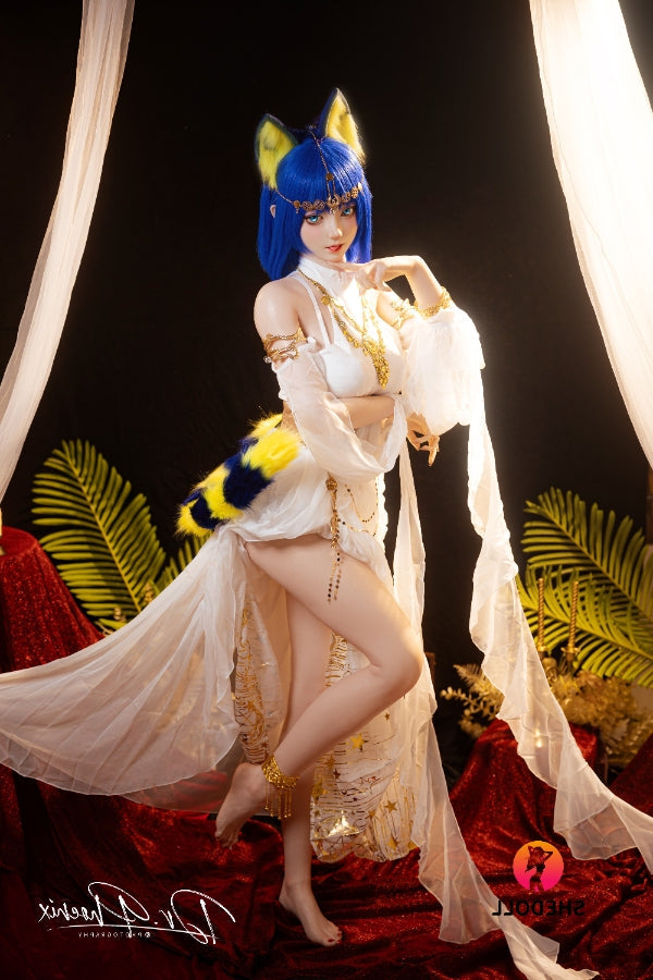 168cm/5ft8 D-cup Silicone Head Sex Doll - JiangXiaoTang SHEDOLL