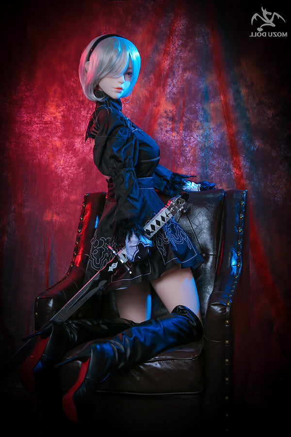 163cm/5ft4 H-Cup Anime Automata Sex Doll - 2B TPE Mozu