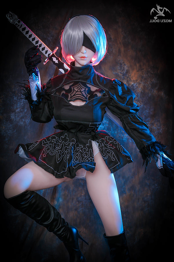 163cm/5ft4 H-Cup Anime Automata Sex Doll - 2B TPE Mozu