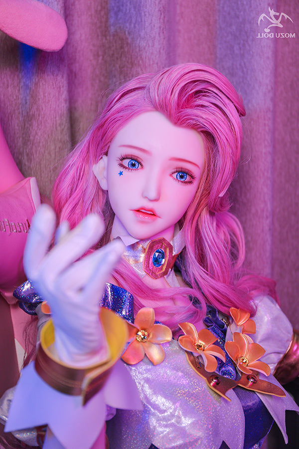 163cm/5ft4 H-Cup Game Big Boobs LOL Seraphine Anime Sex Doll TPE Mozu