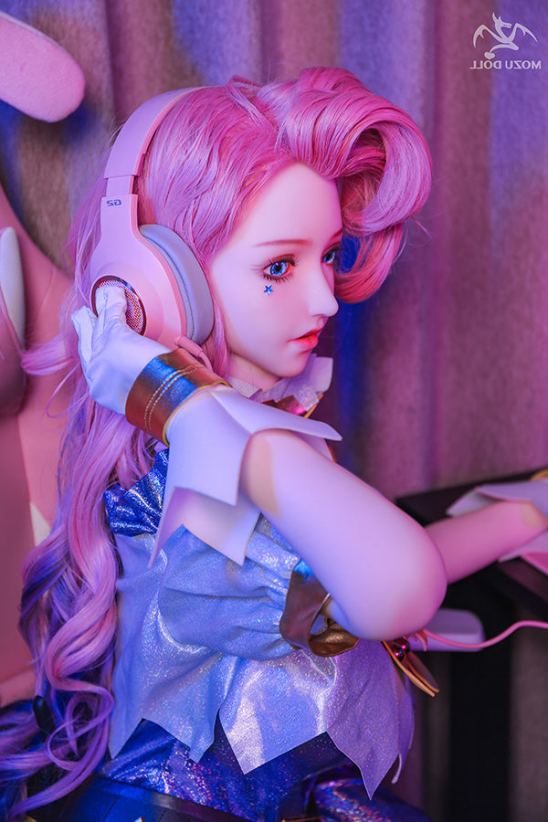163cm/5ft4 H-Cup Game Big Boobs LOL Seraphine Anime Sex Doll TPE Mozu