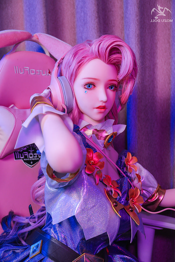 163cm/5ft4 H-Cup Game Big Boobs LOL Seraphine Anime Sex Doll TPE Mozu