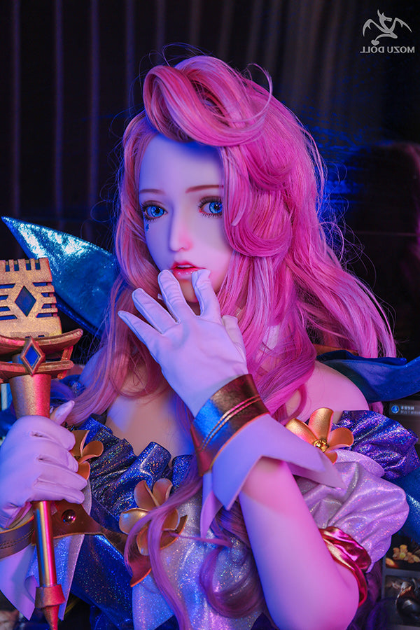 163cm/5ft4 H-Cup Game Big Boobs LOL Seraphine Anime Sex Doll TPE Mozu