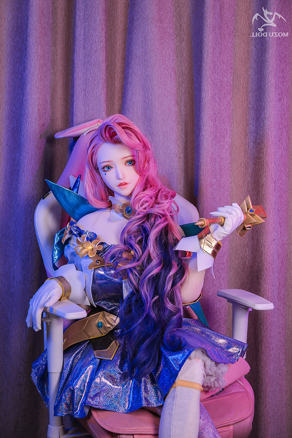163cm/5ft4 H-Cup Game Big Boobs LOL Seraphine Anime Sex Doll TPE Mozu