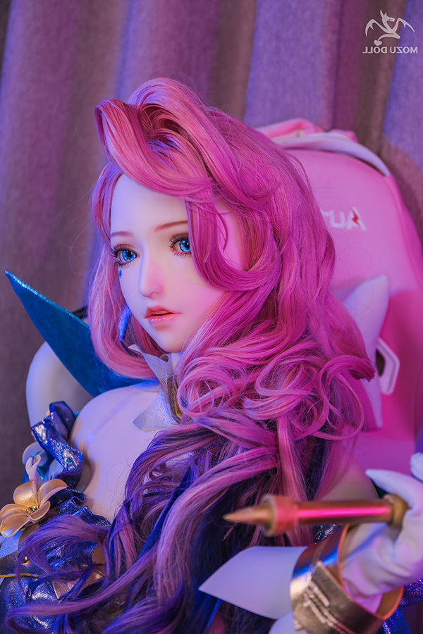 163cm/5ft4 H-Cup Game Big Boobs LOL Seraphine Anime Sex Doll TPE Mozu