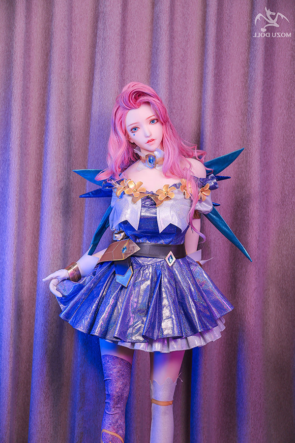 163cm/5ft4 H-Cup Game Big Boobs LOL Seraphine Anime Sex Doll TPE Mozu