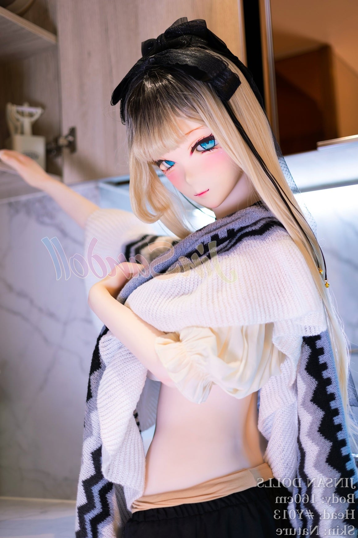 160cm/5ft3 I-Cup Anime Cute TPE Sex Doll with #Y013 Head WM