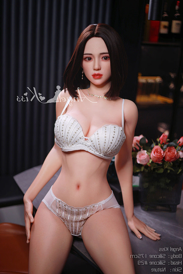 175cm/5ft9 D-cup Cute Silicone Sex Doll – #29 Angelkiss