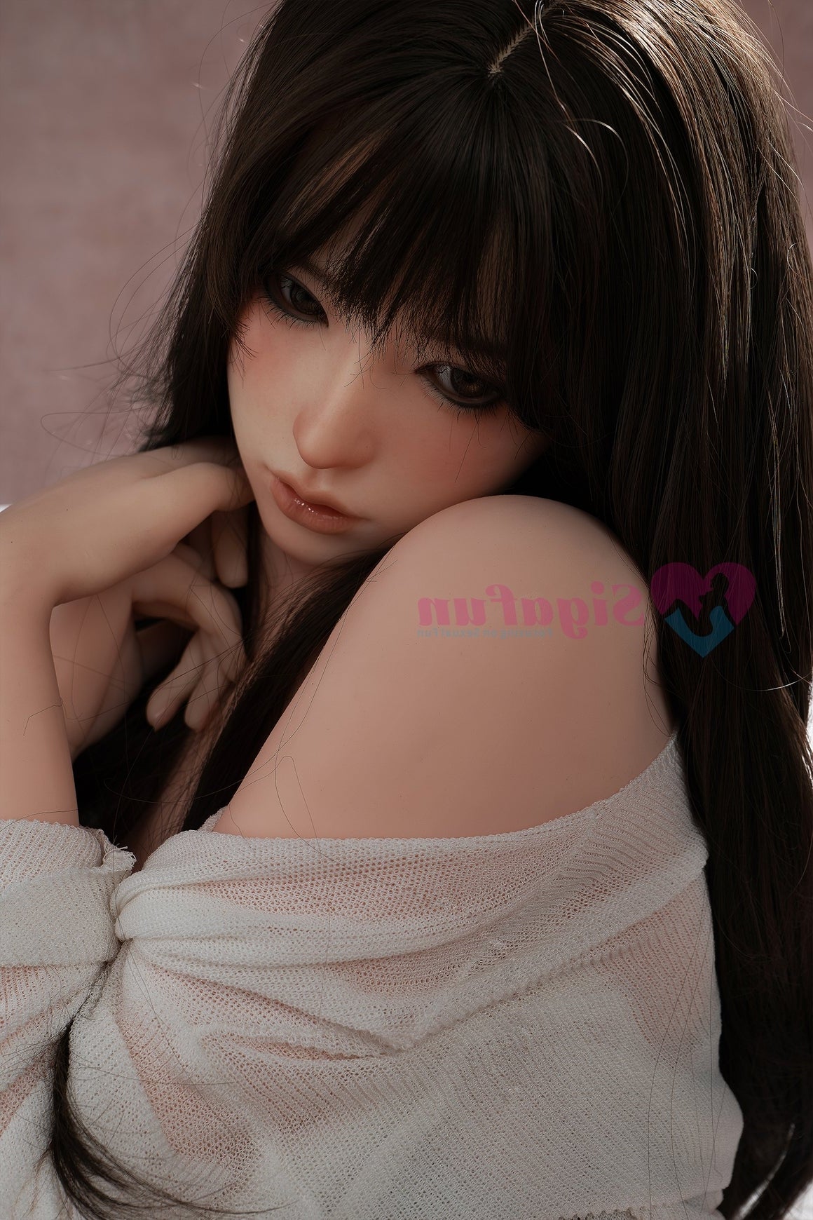 US In Stock - 159cm/5ft3 E-Cup Silicone Head Sex Doll - SG5 Natural Sigafun