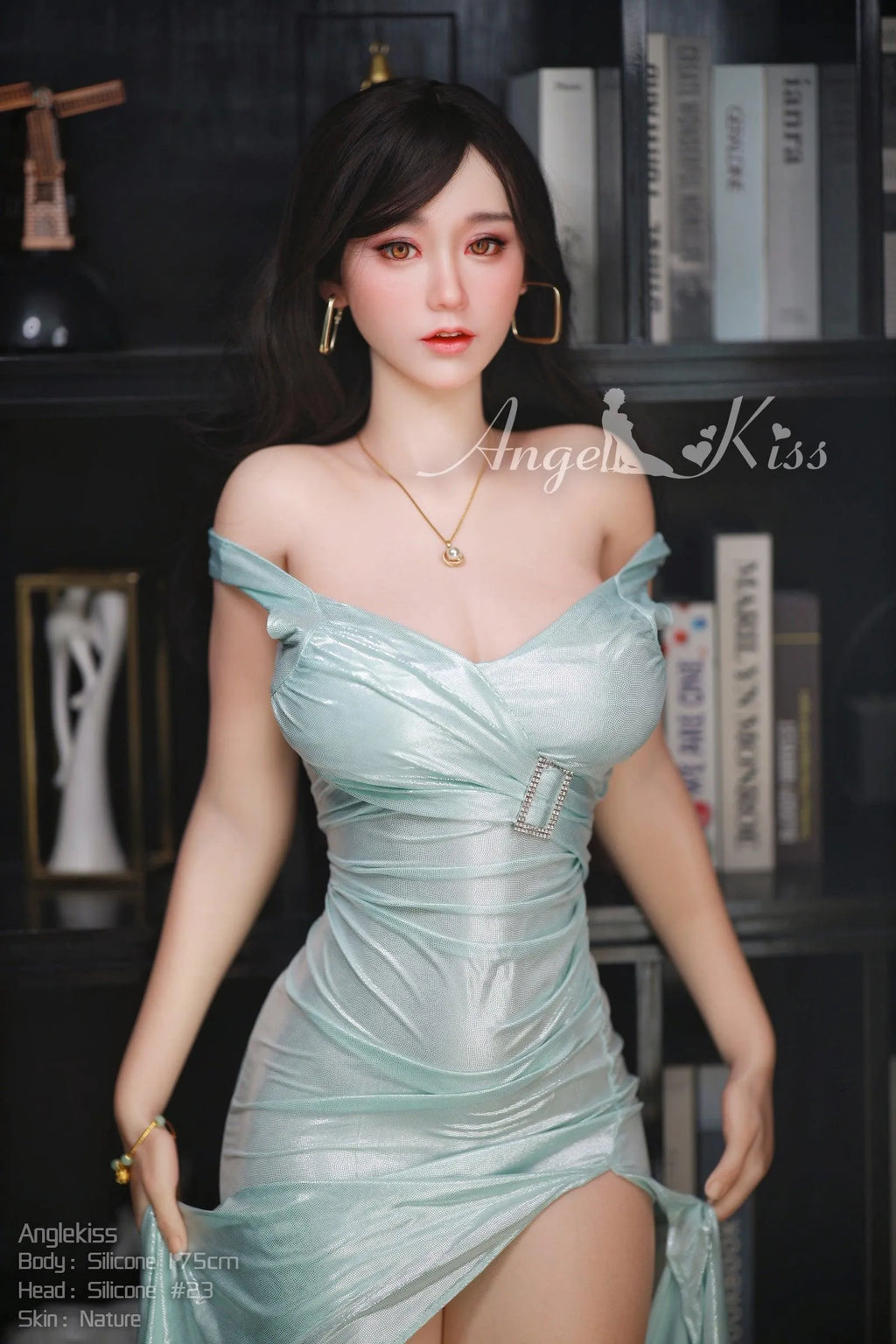 Angel Kiss | 175cm Big Breasts Silicone Asian Sex Doll - Aileen