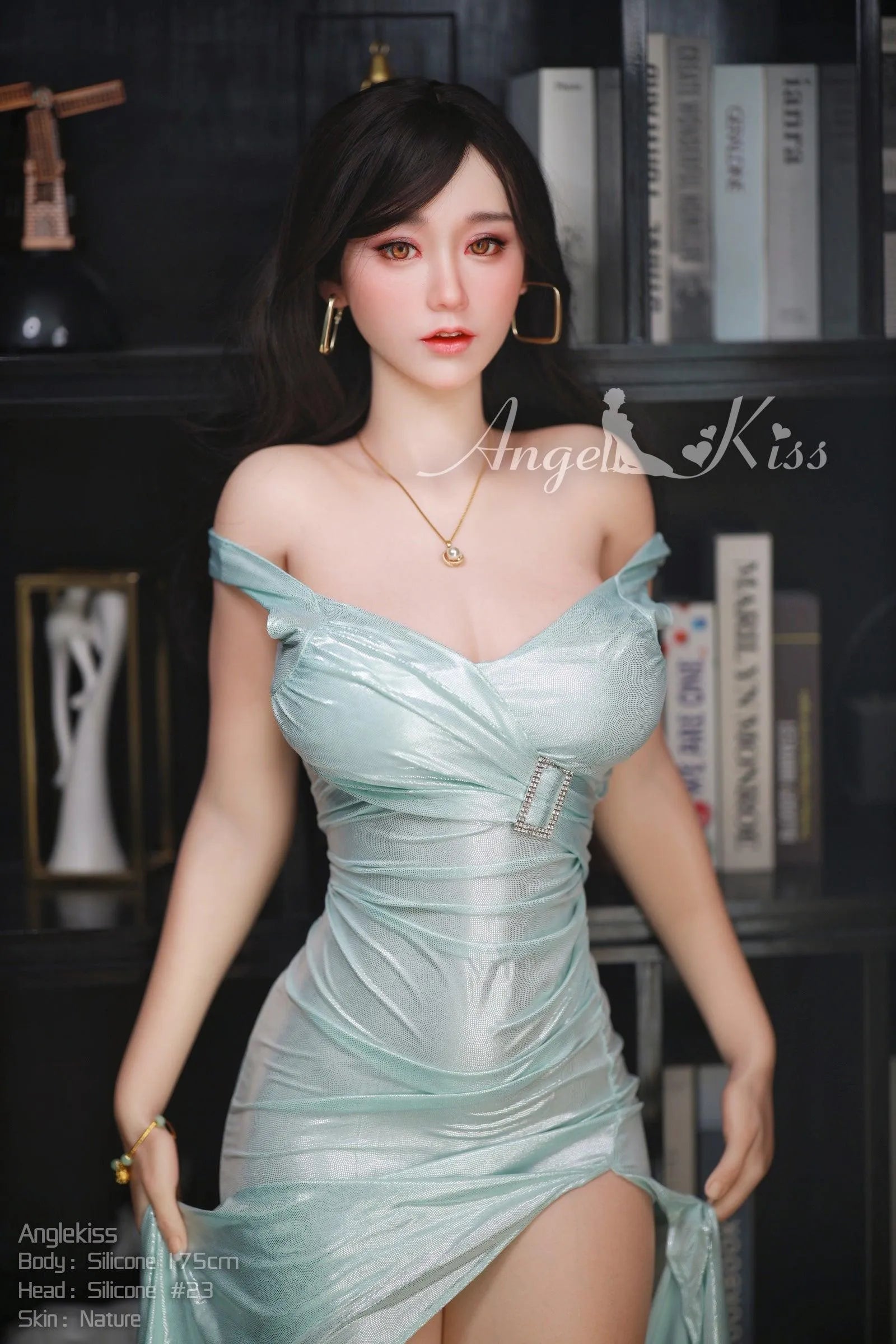 Angel Kiss | 175cm Big Breasts Silicone Asian Sex Doll - Aileen