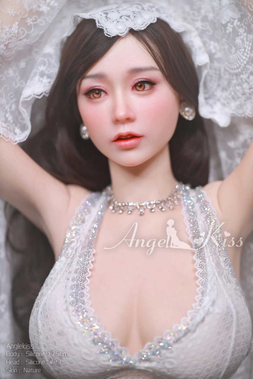 Angel Kiss | 175cm Big Breasts Silicone Asian Sex Doll - Aileen