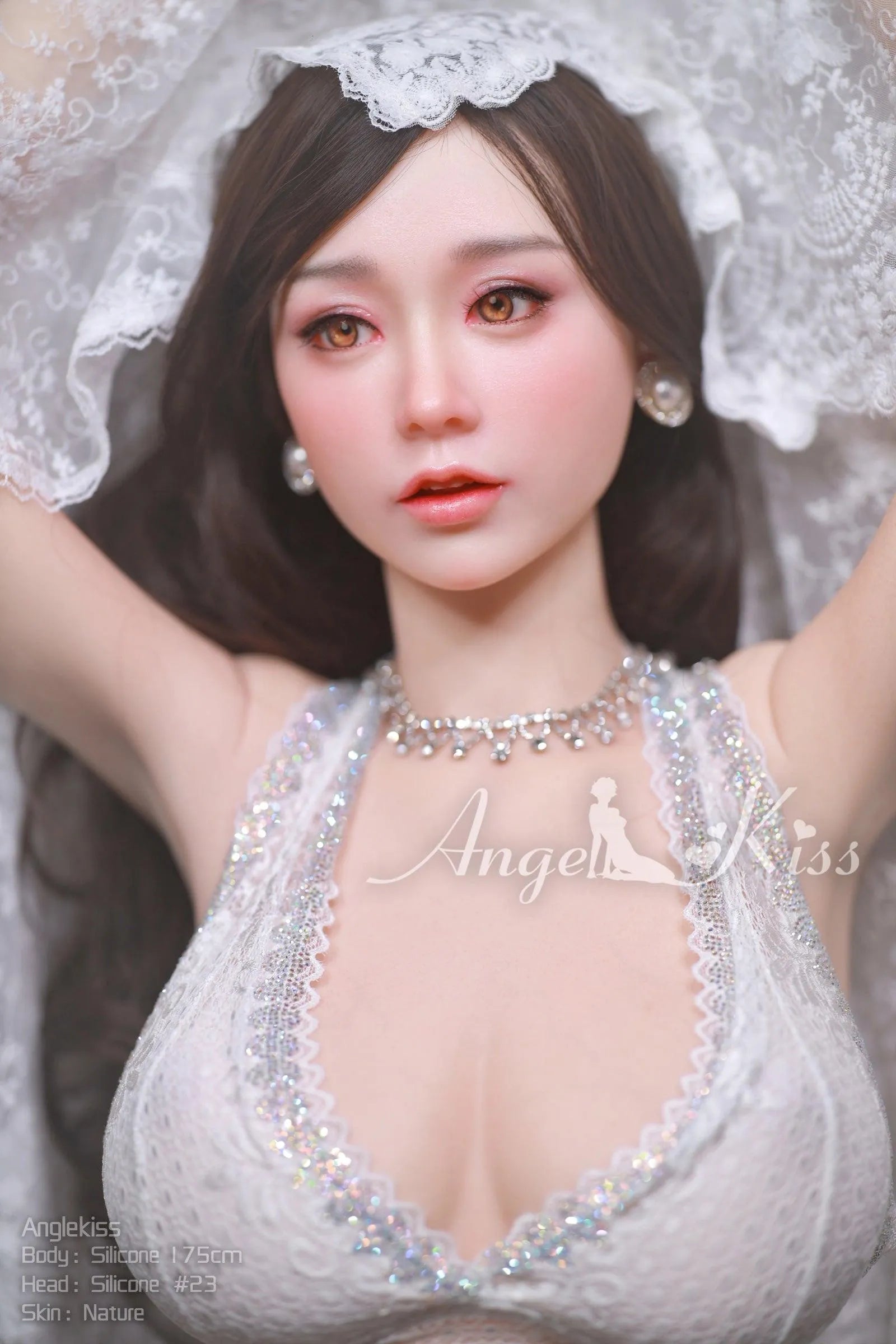 Angel Kiss | 175cm Big Breasts Silicone Asian Sex Doll - Aileen