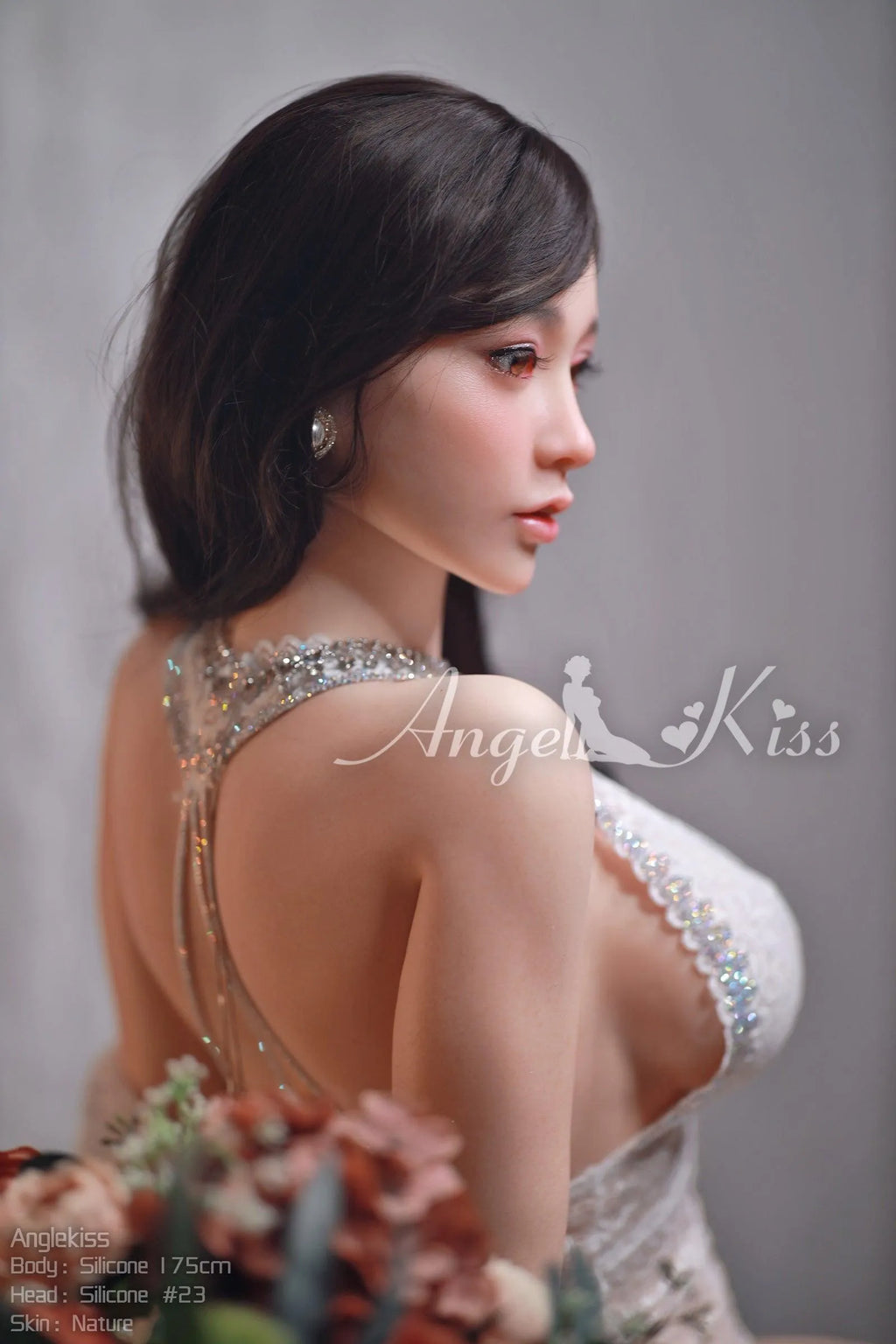 Angel Kiss | 175cm Big Breasts Silicone Asian Sex Doll - Aileen