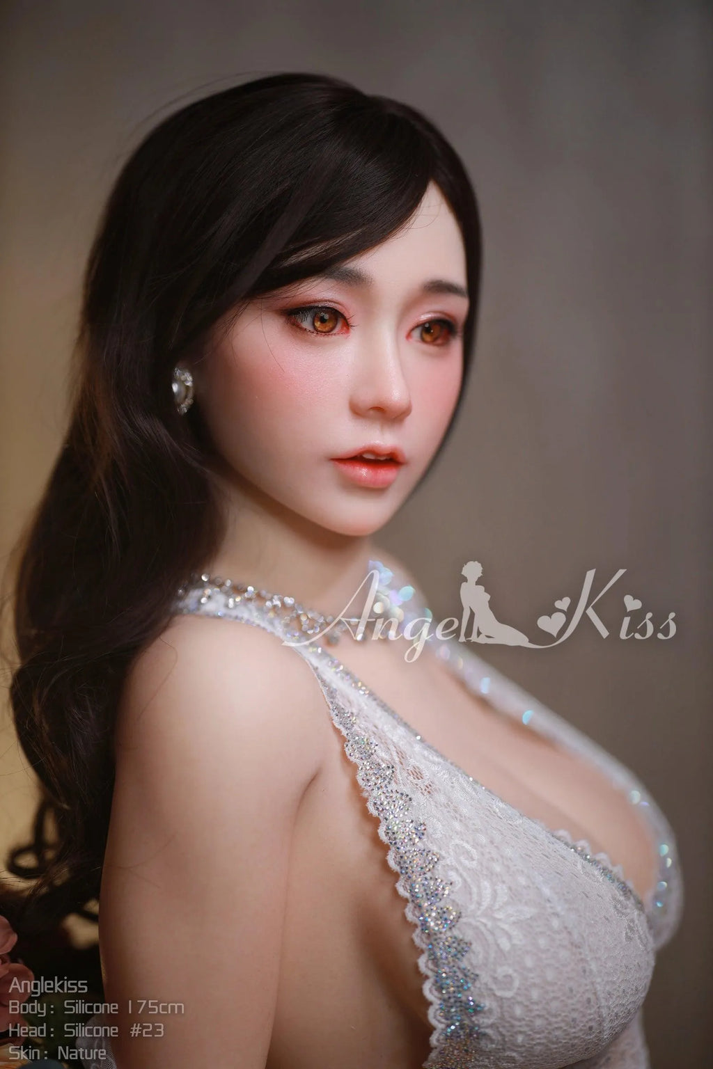 Angel Kiss | 175cm Big Breasts Silicone Asian Sex Doll - Aileen