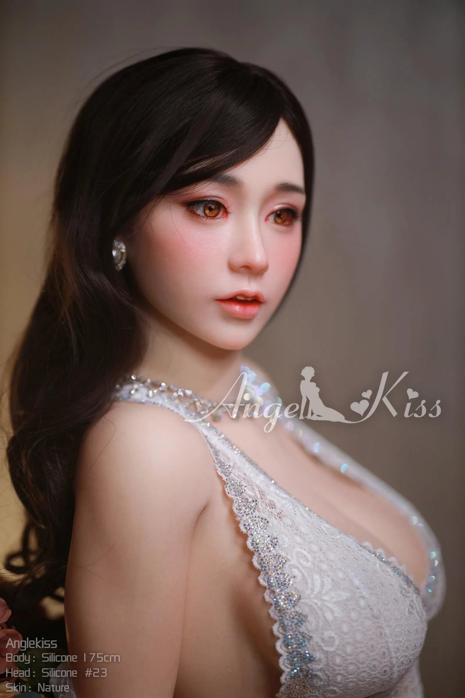 Angel Kiss | 175cm Big Breasts Silicone Asian Sex Doll - Aileen