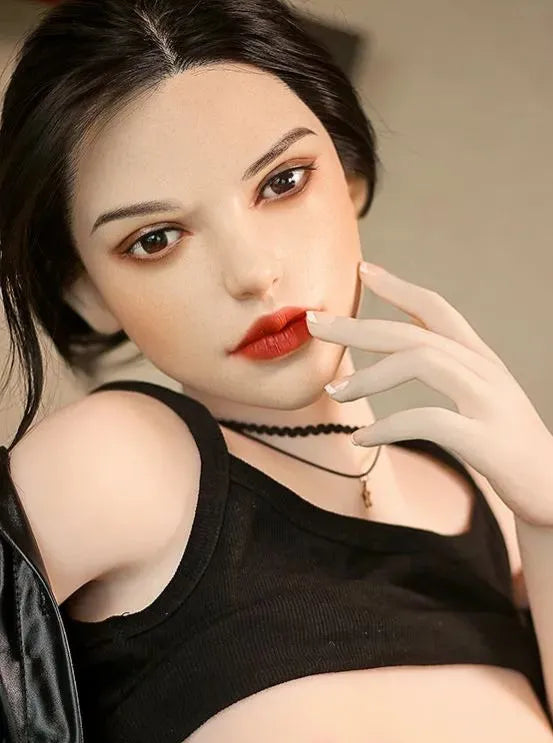 Rosretty Doll | 159cm Skinny Small Breasts Silicone Head Sex Doll #S16 - Odelia