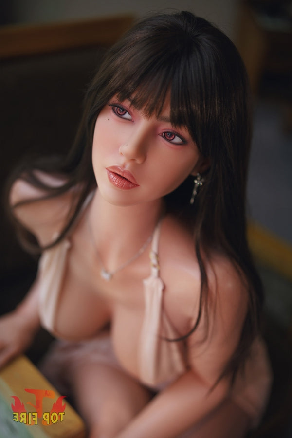 170cm/5ft7 E-Cup Full Silicone Sex Doll - T46-662-Ivy Top Fire