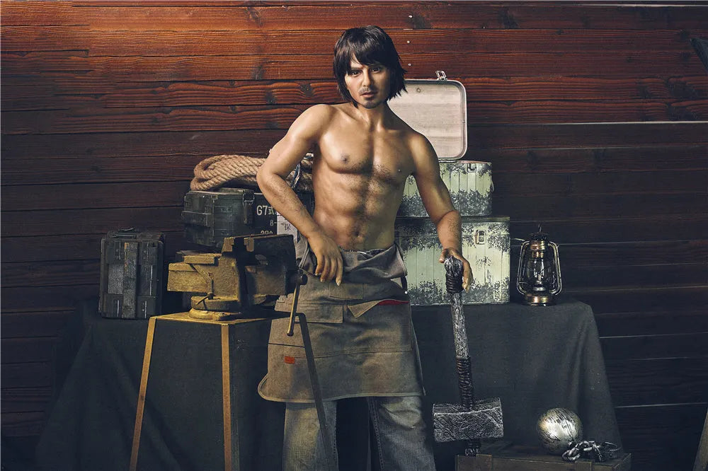IronTech | Karl - 5Ft 4/162cm Male Sex Doll With Silicone Head (In Stock US)