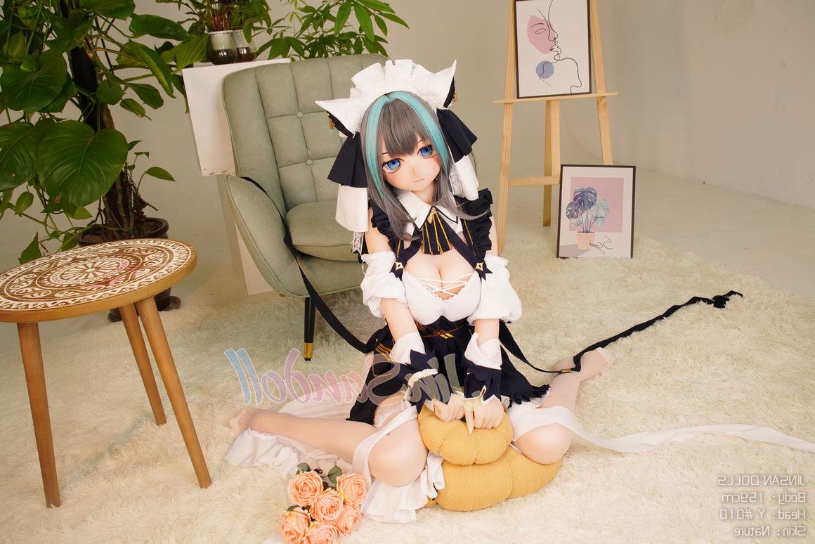 159cm/5ft2 B-cup Anime TPE Sex Doll with #Y010 Head WM