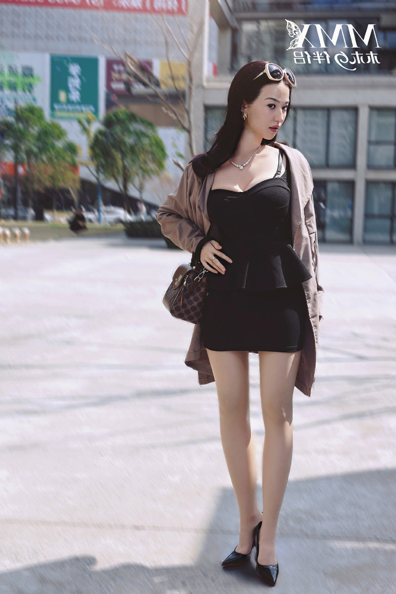 165cm/5ft5 G-Cup Full Silicone Chinese Sex Doll - Mengfei ROS Head MMX