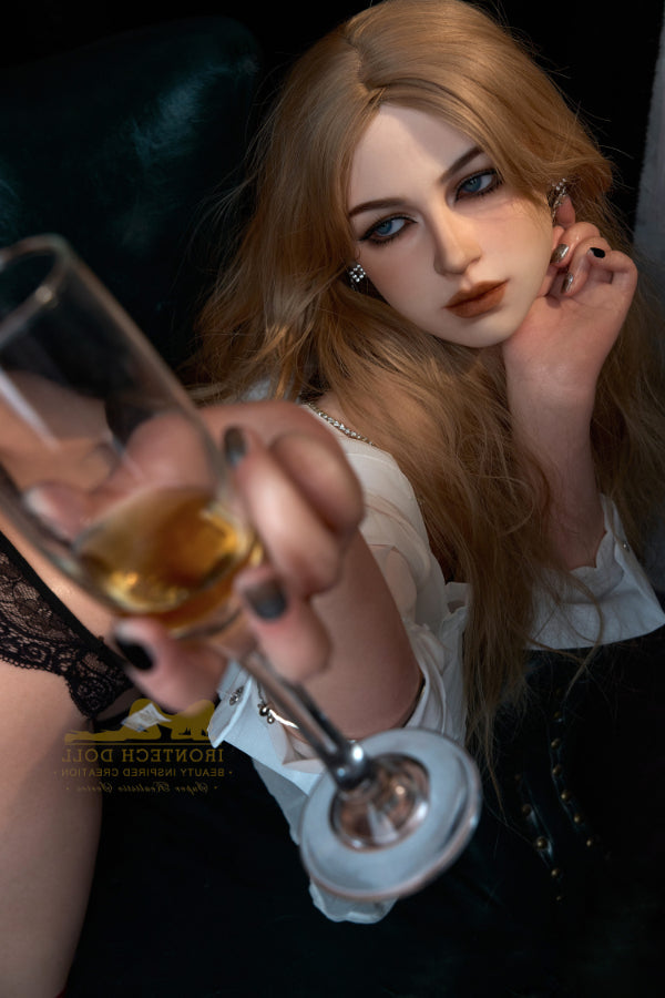 US In Stock - 164cm/5ft5 F-cup Silicone Sex Doll - S38 Natural Irontech