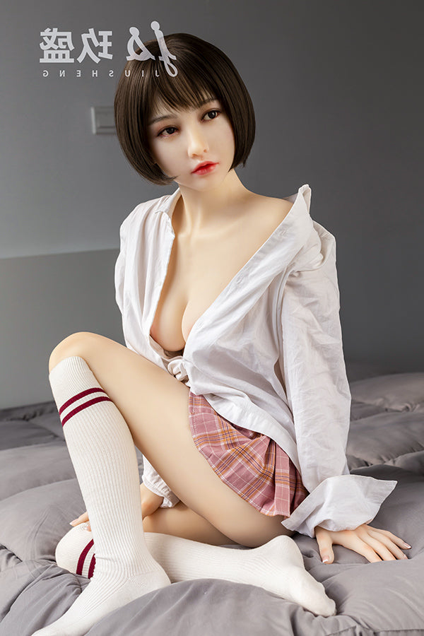 150cm/4ft11 C-cup Medium Breast Silicone Head Sex Doll - #21 Betty Jiusheng