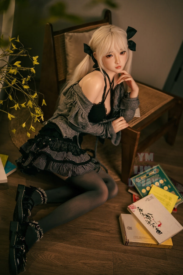 150cm/4ft11 B-Cup Japanese Silicone Sex Doll Haruki Jiusheng