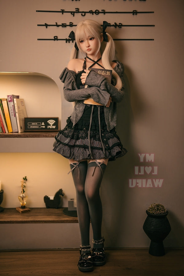 150cm/4ft11 B-Cup Japanese Silicone Sex Doll Haruki Jiusheng