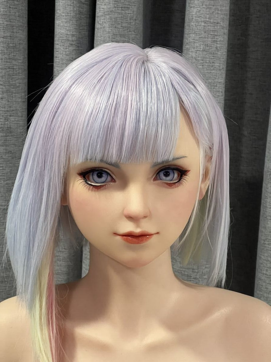 156cm/5ft1 E-cup Game Lady Silicone Anime Sex Doll Lucyna Kushinada