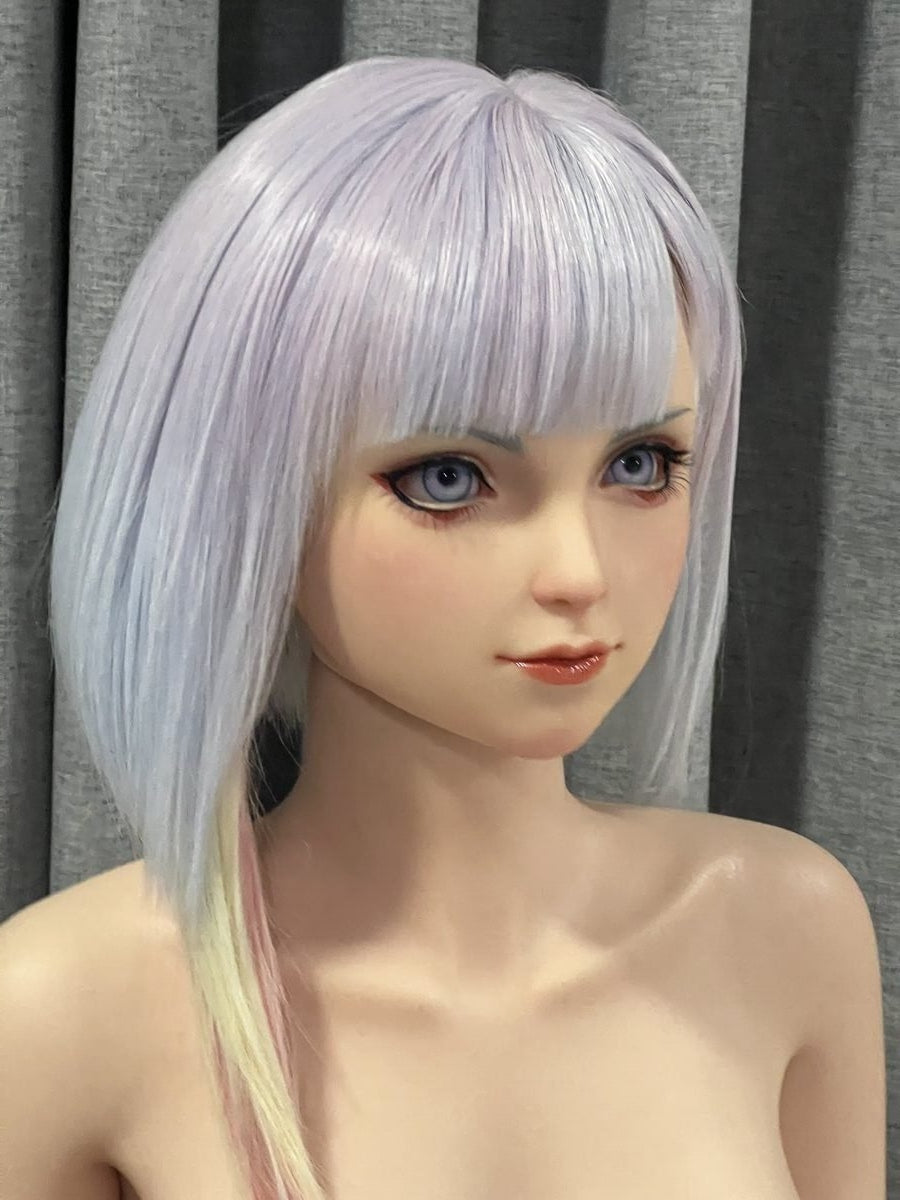 156cm/5ft1 E-cup Game Lady Silicone Anime Sex Doll Lucyna Kushinada