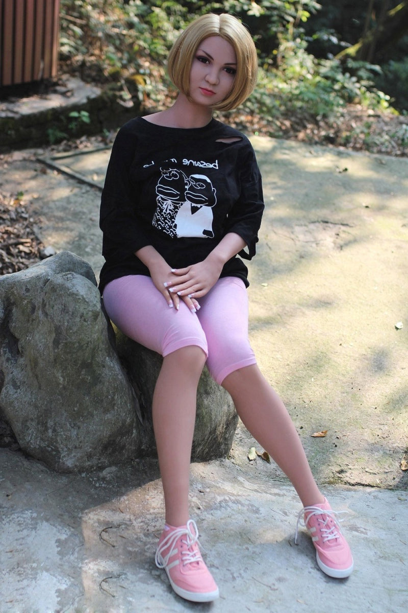 158cm/5ft2 B-cup Short hair Pregnant TPE Sex Doll –69#3 WM