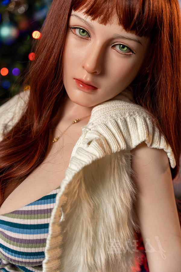 158cm/5ft2 D-cup Big Tits Full Silicone Sex Doll - #12 Elizabeth Jiusheng