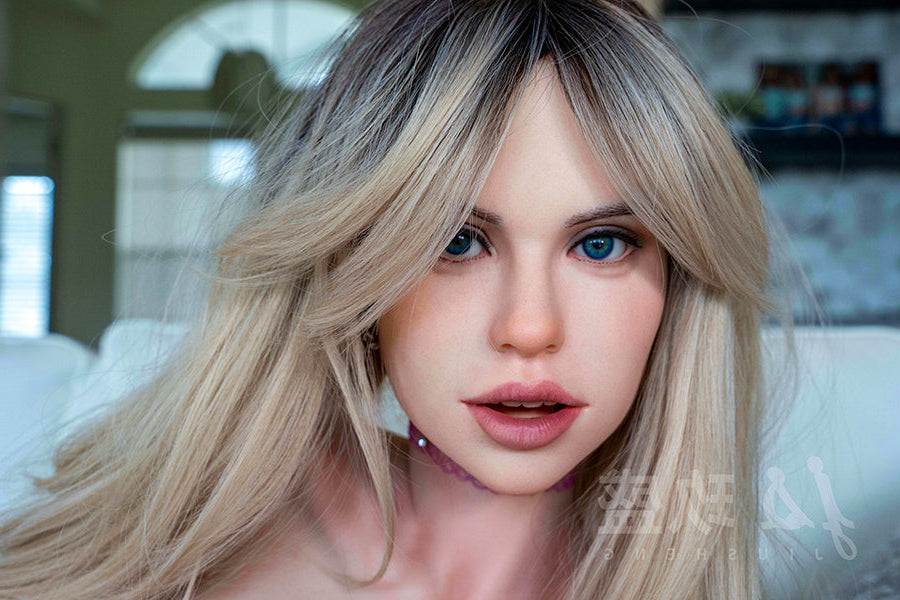 158cm/5ft2 D-cup Full Silicone Sex Doll - Bianca with movable jaw Jiusheng