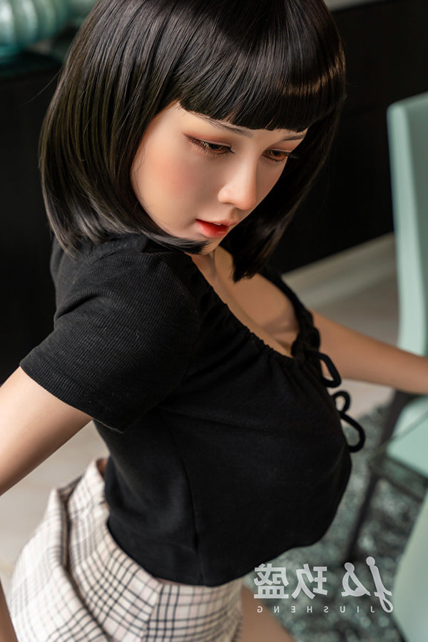 158cm/5ft2 D-cup Big Boobs Full Silicone Sex Doll - #2 Coco Jiusheng