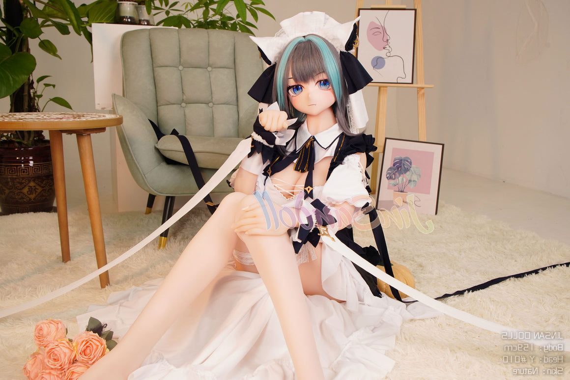 159cm/5ft2 B-cup Anime TPE Sex Doll with #Y010 Head WM