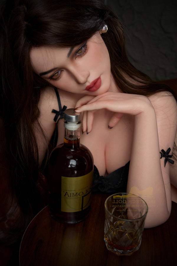 166cm/5ft5 D-cup Bubble Butt Realistic Silicone Sex Doll - S42 Irontech